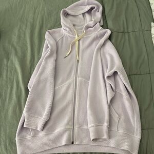 Aerie oversized zip up hoodie